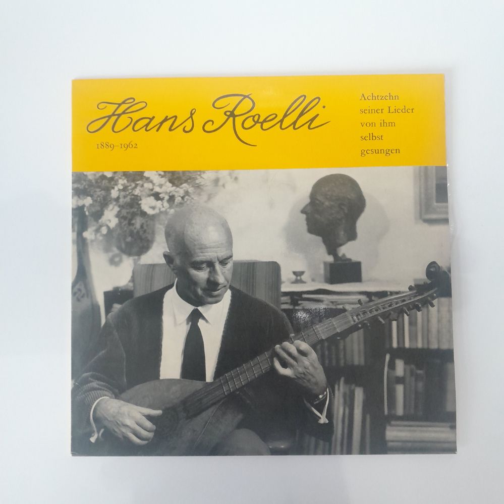 Hans Roelli – Achtzehn seiner Lieder (LP, Schweiz,1966) - Vintage Store